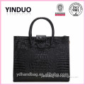 High Quality Crocodile Genuine Leather Handbag Lady Hand Bags